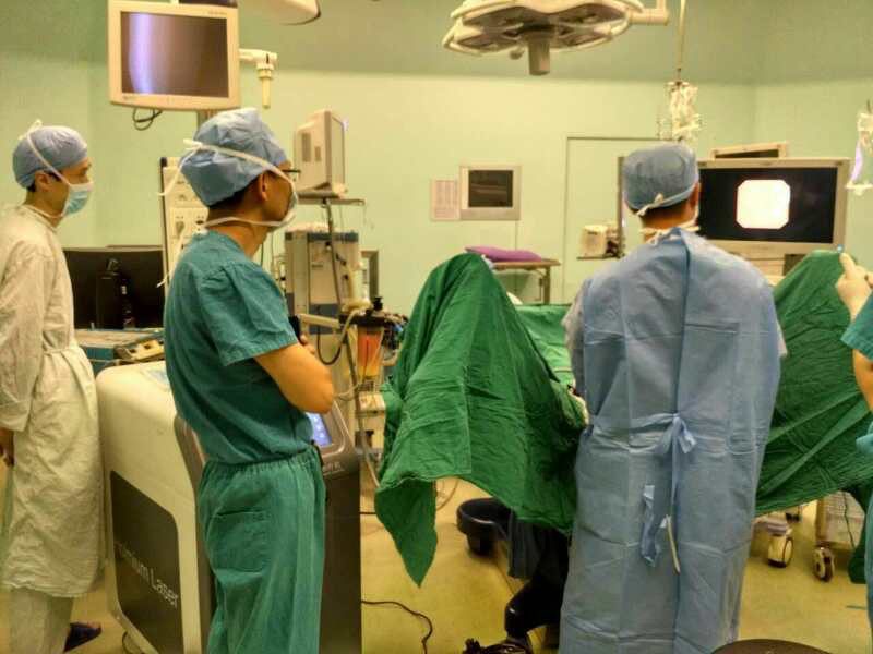Holmium laser surgery procedure 1 Holmium Laser Surgery Procedure 3