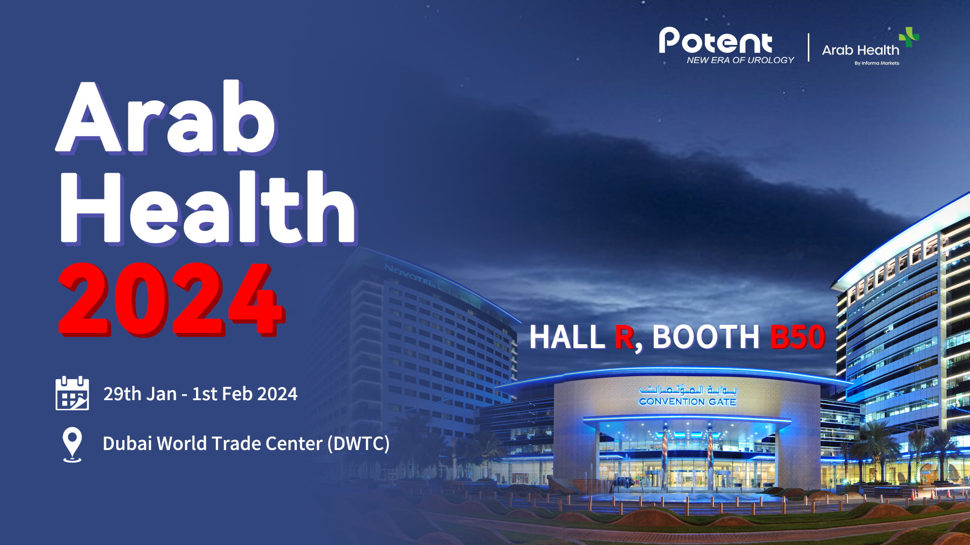 Innovation Arab Health 2024 Potent Medical